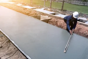 building materials - cement laying screeding base