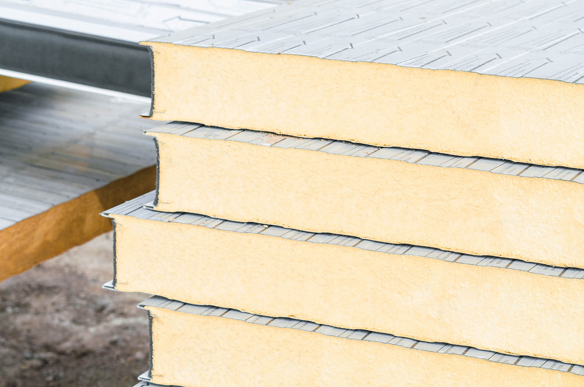Insulation board blocks for thermal insulation - building materials