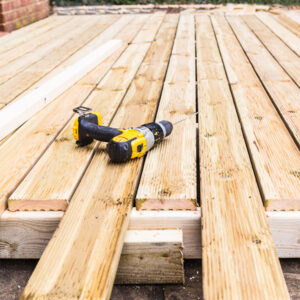 Timber Decking wooden deck boards natural installation